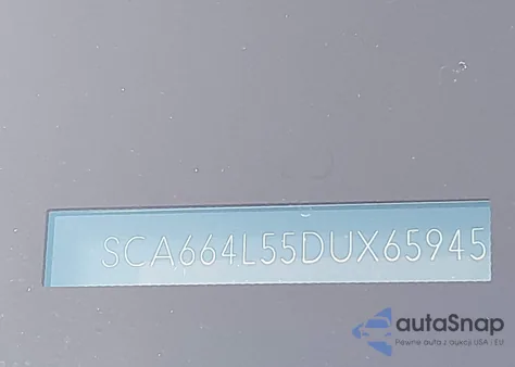 2013 Rolls-Royce Ghost z USA, uszkodzony, nr VIN SCA664L55DUX65945